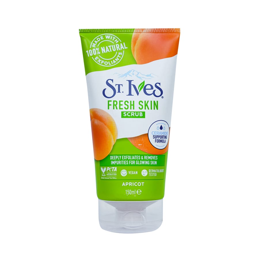 St. Ives Fresh Skin Apricot scrub مقشر ستيفز المنعش للبشرة بالمشمش 150 مل