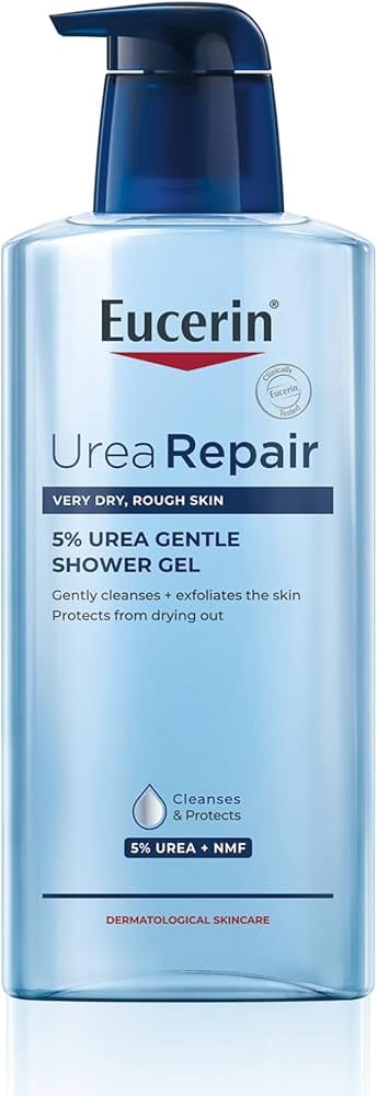 جل الاستحمام اللطيف يوسيرين 5% يوريا 400 مل Eucerin Gentle Shower Gel 5% Urea 400 ml