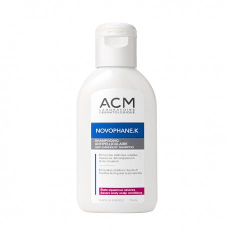 ACM Novophane.k Anti-Dandruff Shampoo - 125ml | اي سي ام شامبو نوفوفان المضاد للقشرة - 125 مل