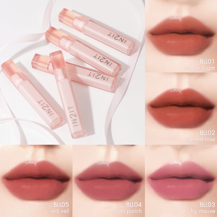 IN2IT Water Tint Blur Liquid Lip حمرة ان تو ات سائلة طبية بلون ثابت طول اليوم