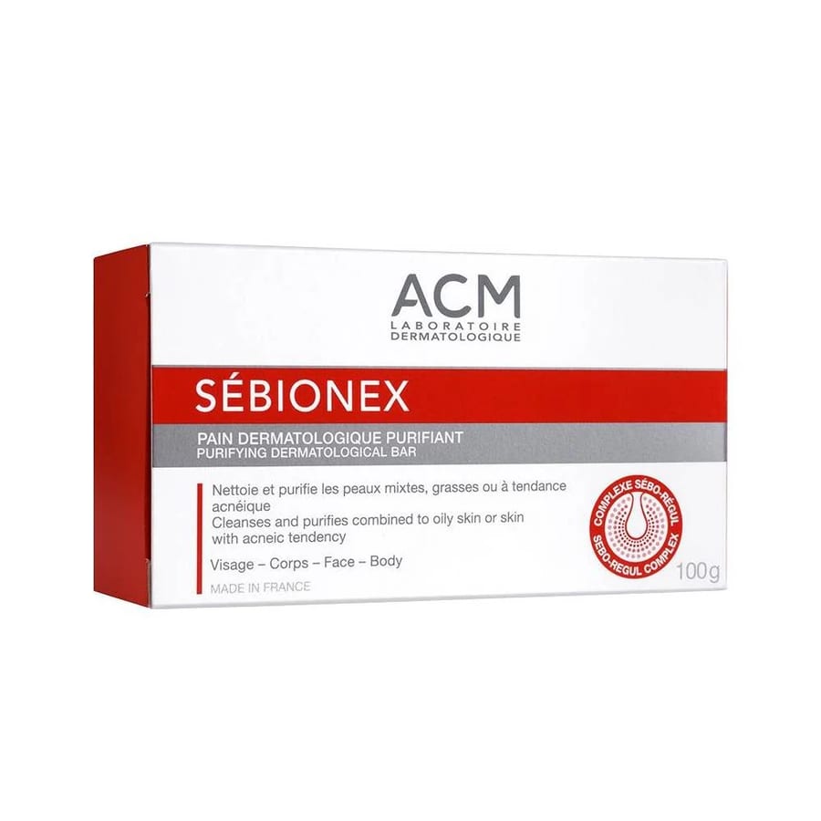 ACM Sebionex Purifying Acne Soap - 100g | اي سي ام صابون منقي للوجه و الجسم - 100 غرام