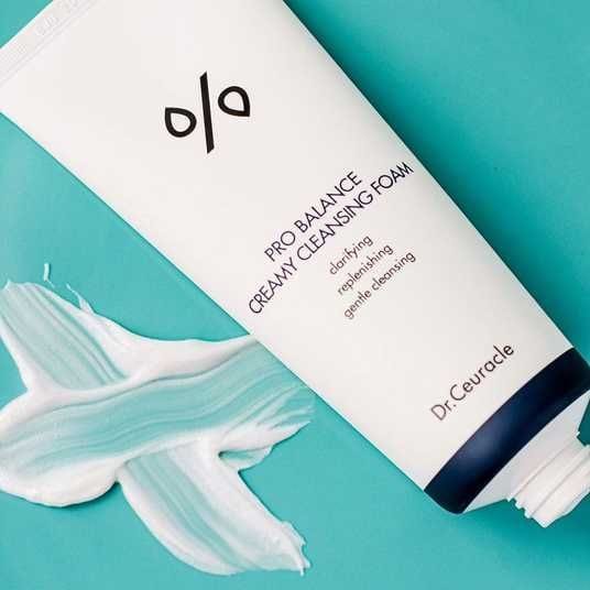 Dr.Ceuracle creamy cleansing foam with probiotics, 8806133613948 رغوة تنظيف البشرة برو بالانس بروبيوتيك من دكتور سيوراكل | 150 مل |