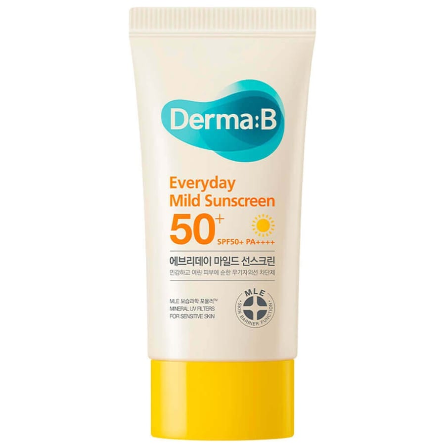 Derma:B Everyday Mild Sunscreen SPF50+ PA++++ واقي الشمس اليومي الخفيف من ديرما بي بعامل حماية من أشعة الشمس 50+ PA++++