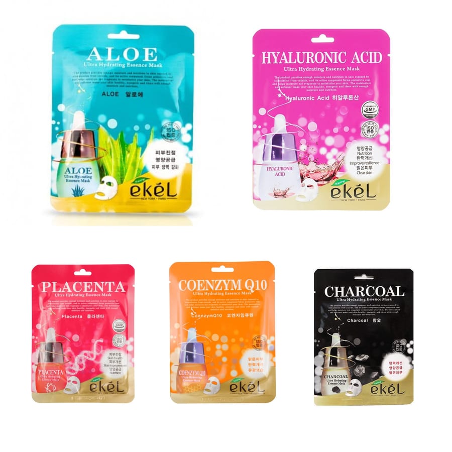 عرض ماسك ورقي كوري من شركة ايكل 20 قطعة Add to Wish List Share ekel Real Essence Mask