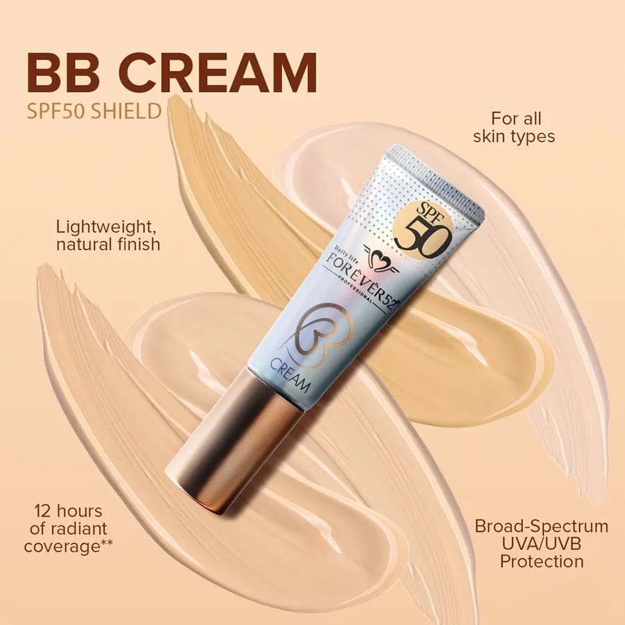 كريم بي بي فوريفر 52 بعامل حماية من الشمس 50 Forever 52-SPF50 BB cream zboo