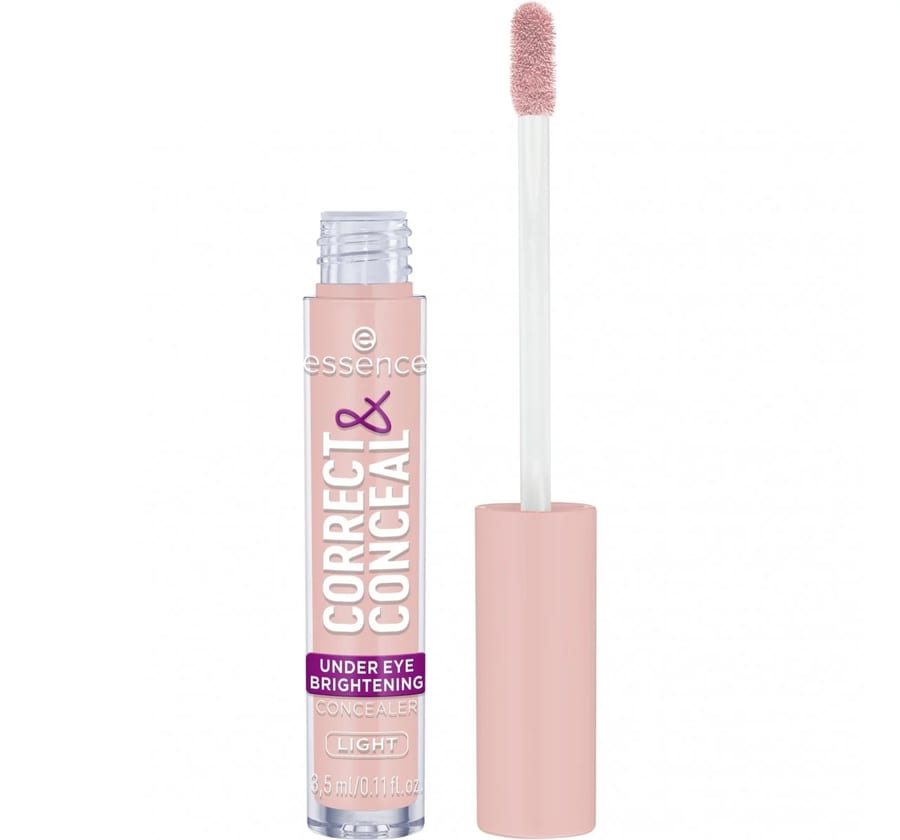 Essence CORRECT & CONCEAL under eye brightening concealer - 3,5ml | اسنس كونسيلر لتفتيح و تصحيح منطقة تحت العين - 3.5 مل