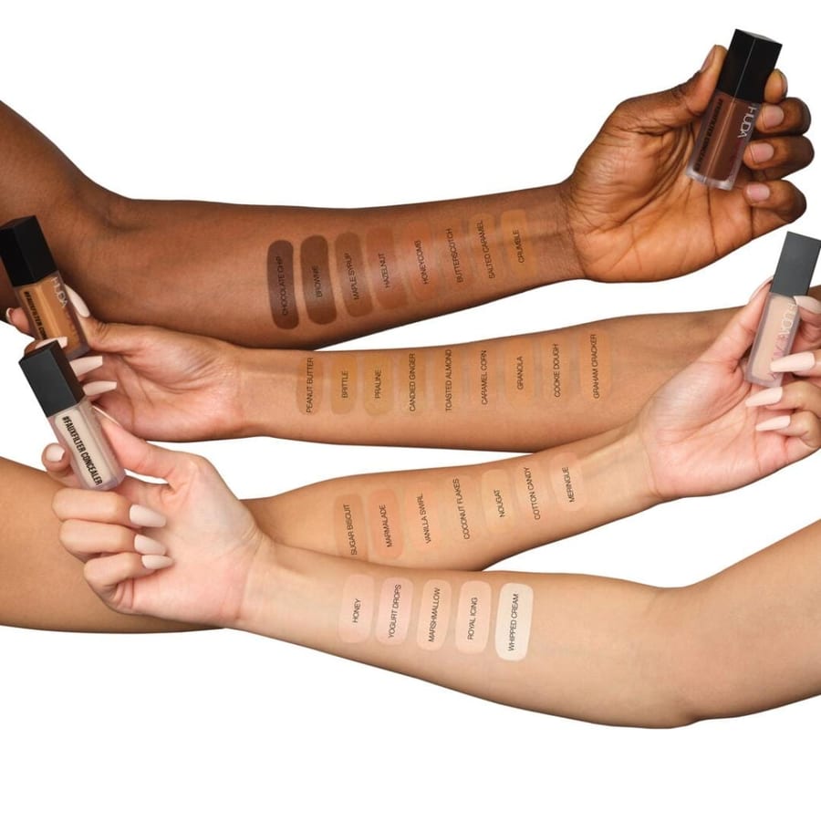 HUDA BEAUTY #FauxFilter Luminous Matte Buildable Coverage Crease Proof Concealer هدى بيوتي فيكس فلتر مات بيلديد كوفرج بروف كونسيلر