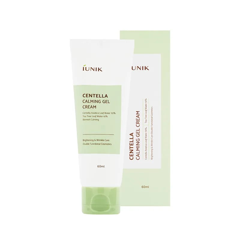 IUNIK Centella Calming Gel Cream - 60 ml | ايونيك كريم جل مرطب و مهدئ للبشرة - 60 مل