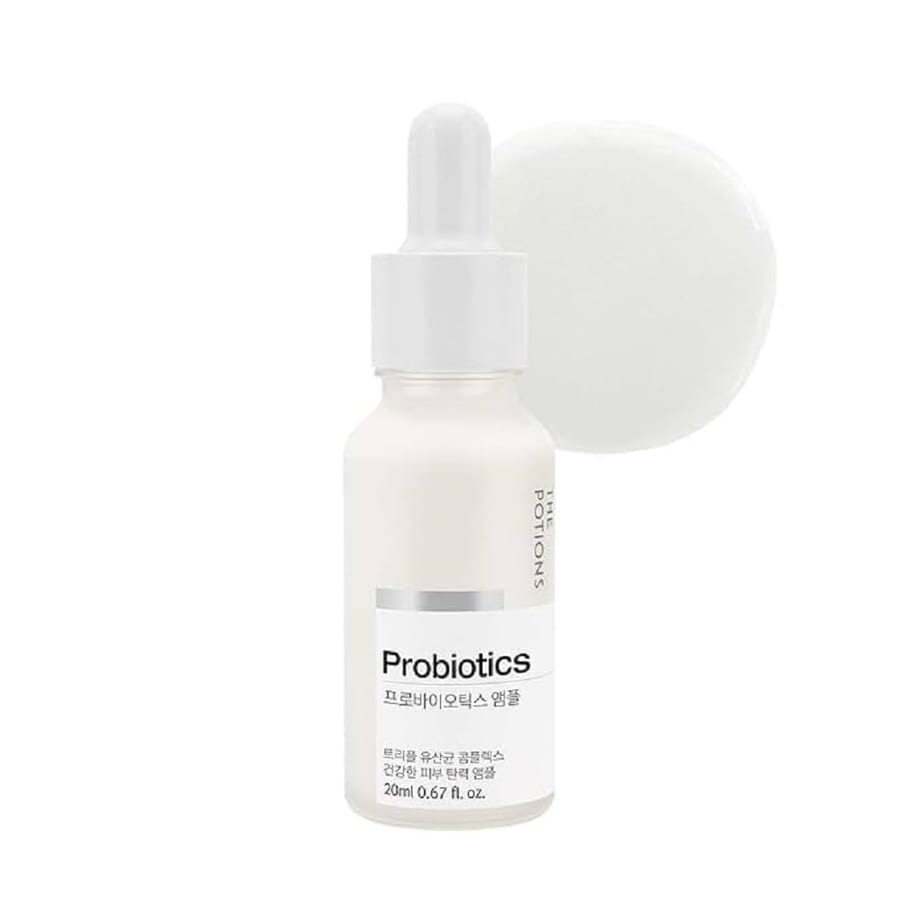 The Potions Probiotics Facial Ampoule l Natural Strength and Healing Benefits أمبولات الوجه بروبيوتكس من ذا بوتشنز