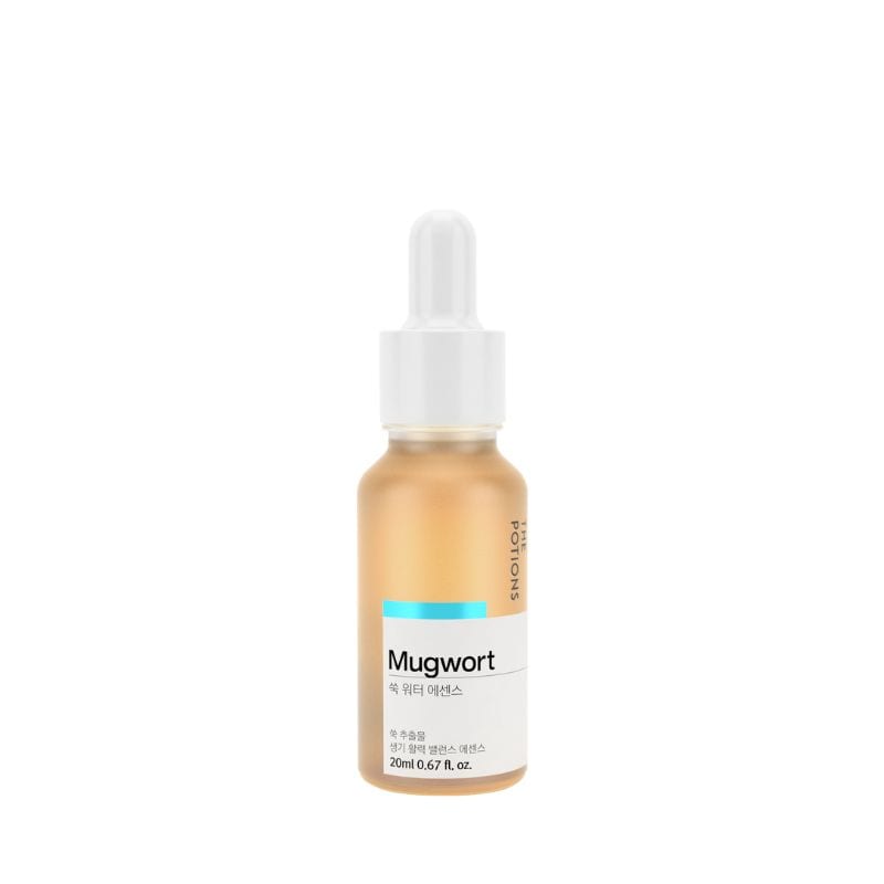 THE POTIONS Mugwort Water Essence, ذا بوتشنز، خلاصة ماء الشيح، خلاصة مهدئة بخلاصة الشيح، 20 مل