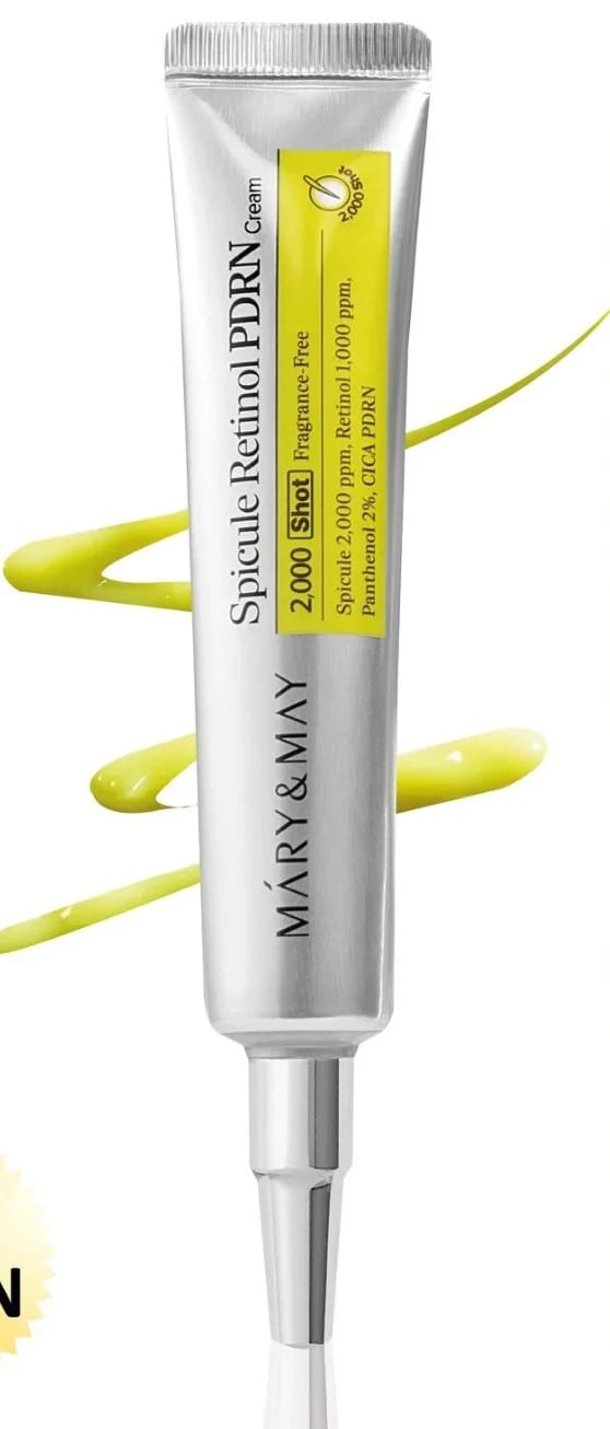MARy&MAY Spicule Retinol PDRN Cream - 15g ماري اند ماي كريم سبيكيول ريتينول بي دي آر إن - 15 جم
