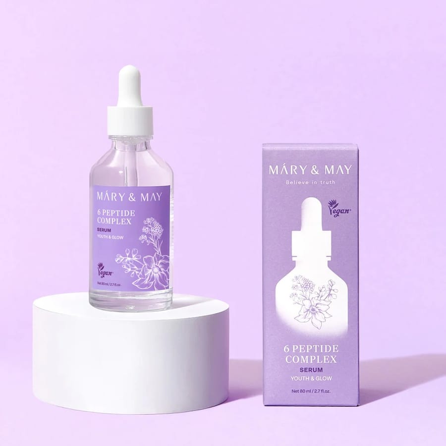 Mary&May 6 Peptide Complex Serum 80ml سيروم ماري اند ماي 6 ببتيد كومبلكس