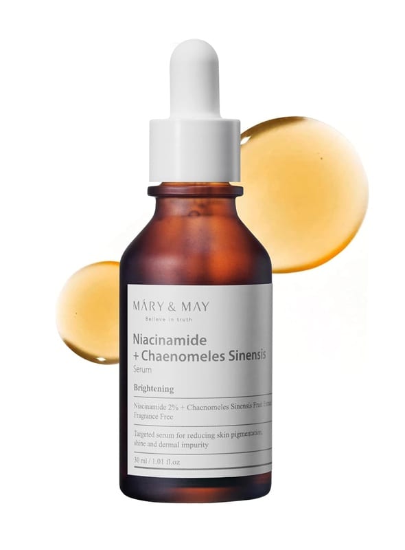 Mary & May Niacinamide + Chaenomeles Sinensis Serum 30ml سيروم ماري اند ماي نياسيناميد + شاينوميليس سينينسيس 30 مل