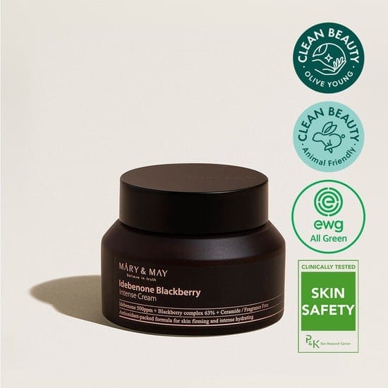 MARY&MAY IDEBENONE BLACKBERRY INTENSE CREAM كريم ماري اند ماي إيديبينون بلاك بيري المكثف