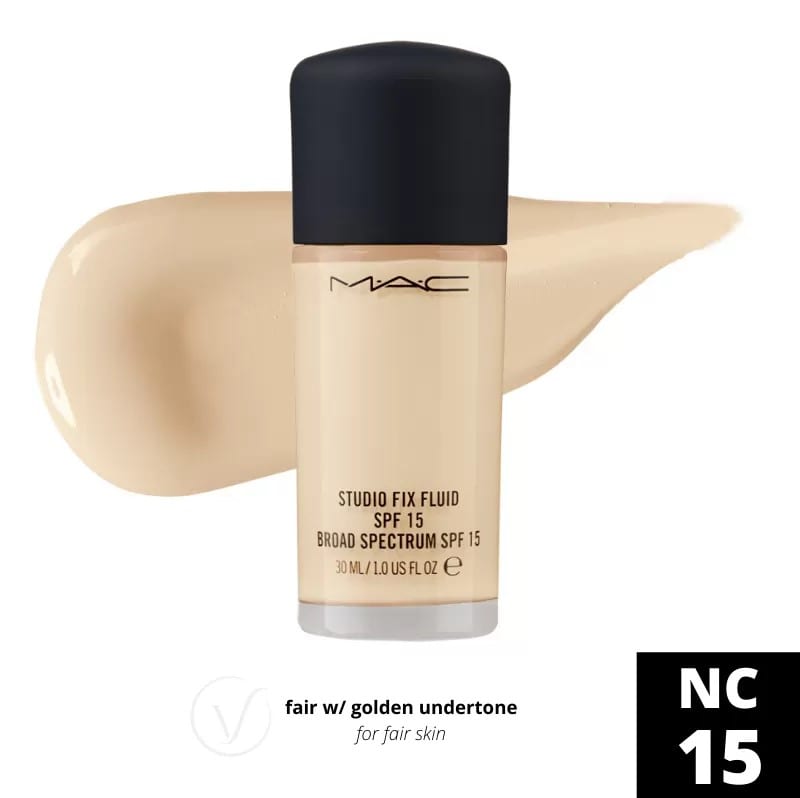 Mac Studio Fix Fluid Foundation Spf 15 كريم اساس ماك ستوديو فيكس فلويد بعامل حماية من الشمس 15