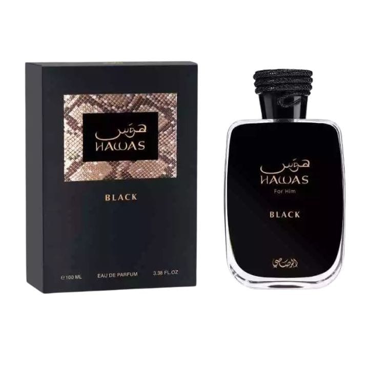عطر هوس بلاك Eau De Parfum للرجال Hawas Black Eau De Parfum Men's Perfume