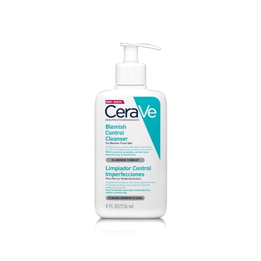 CeraVe Blemish Control Cleanser 236ml سيرافي غسول للتحكم بالحبوب الاصدار الفرنسي