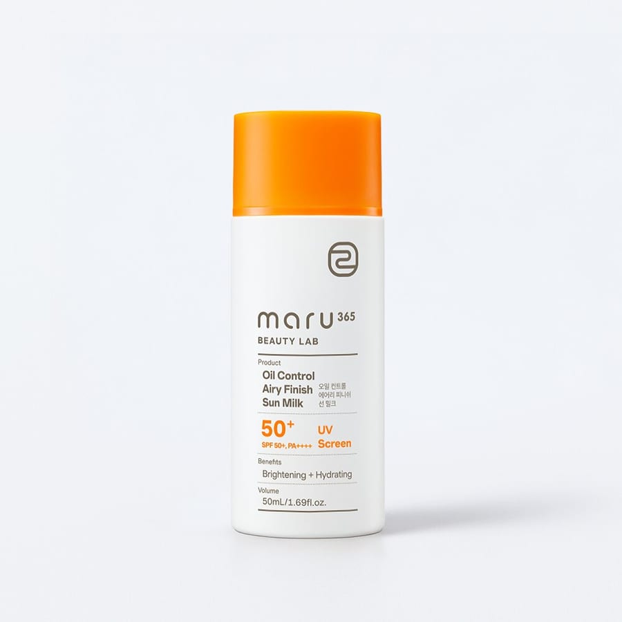 سيلومارو واقي شمس ميلك بتركيبة خفيفة للتحكم في الزيوت، عامل حماية من الشمس cellumaru Oil Control Airy Finish Sun Milk 50ml spf50