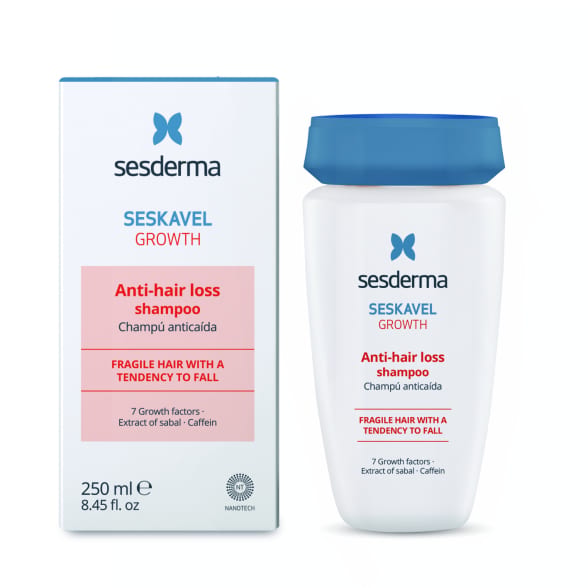 Sesderma SESKAVEL Shampoo 250 ml شامبو سيسديرما سيسكافيل المضاد لتساقط الشعر 250 مل