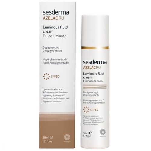 SESDERMA Azelac Ru Luminous Fluid Cream - 50ml سيسديرما كريم أزيلاك رو السائل المضيء - 50 مل