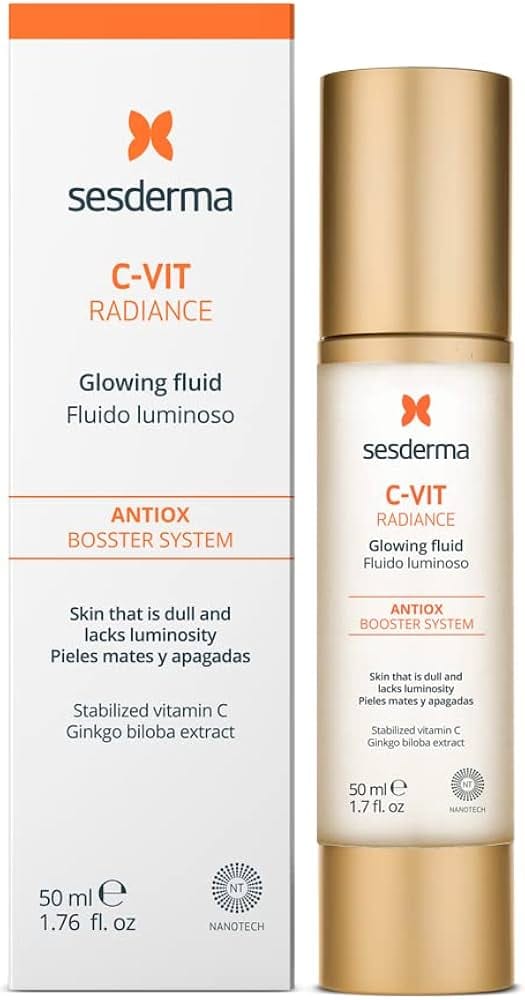 Sesderma C-Vit Radiance Glowing Fluid 50ml سيروم سيسديرما سي-فيت راديانس جلوينج فلويد 50 مل