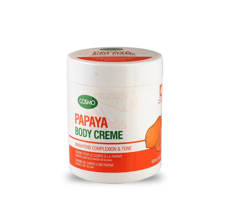 COSMO Papaya Body Creme 500ml كوزمو كريم البابايا المرطب للجسم