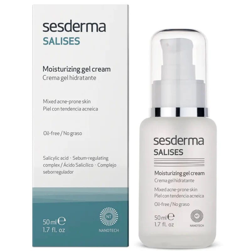 Sesderma Salises Facial Mosturising Gel Cream - 50ml | سيسديرما مرطب جل للوجه - 50 مل