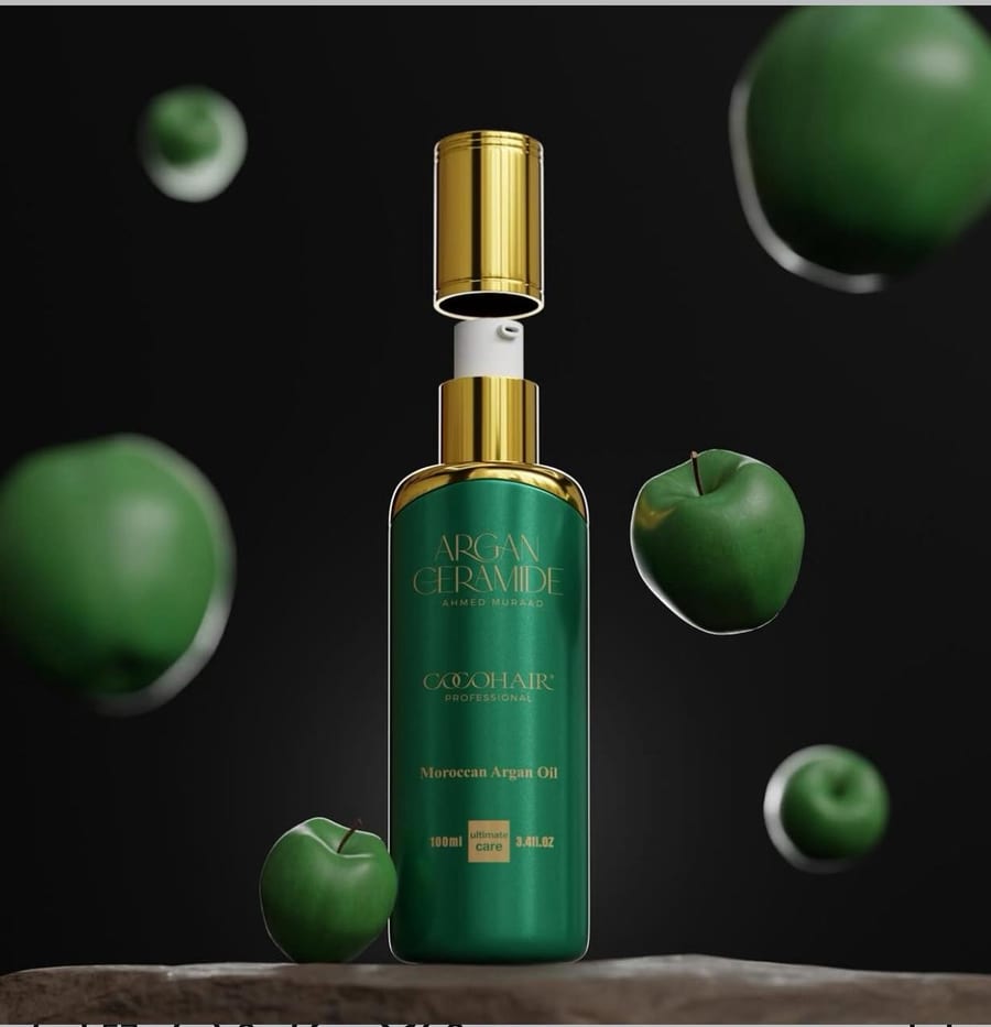 كوكو هير سيروم اركان سيراميد للشعر coco hair argan ceramide moroccan argan oli