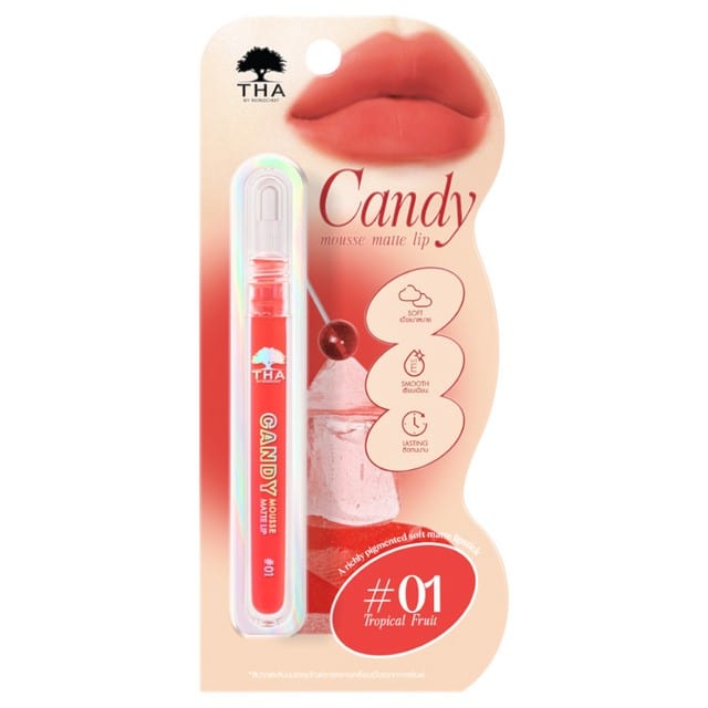 ثا احمر شفاه مطفي بنكهة كاندي موس THA Candy Mousse Matte Lip