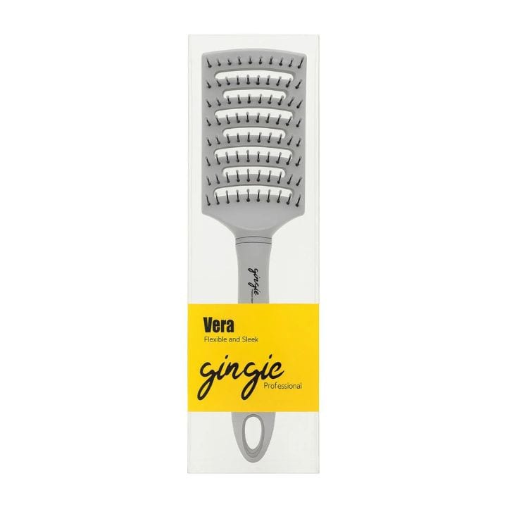 جينجي فرشاة الشعر فيرا المرنة والناعمة Vera Flexible and Sleek Hair Brush gingie