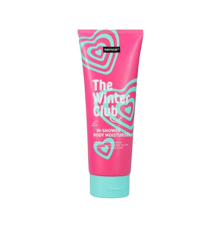 Sence Beauty The Winter Club In Shower Body Moisturiser Coco Pistachio Swirl Scent - 250ml | سينس بيوتي كريم مرطب للجسم خلال الاستحمام ذا وينتر كلوب برائحة الكاكاو والبيستاشيو - 250 مل