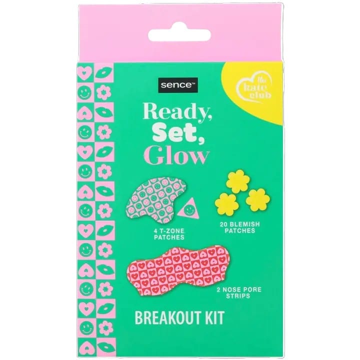 Sence Breakout Kit lahjapakkaus مجموعة سينس للعناية بالوجه للحبوب والرؤوس السوداء والمسام