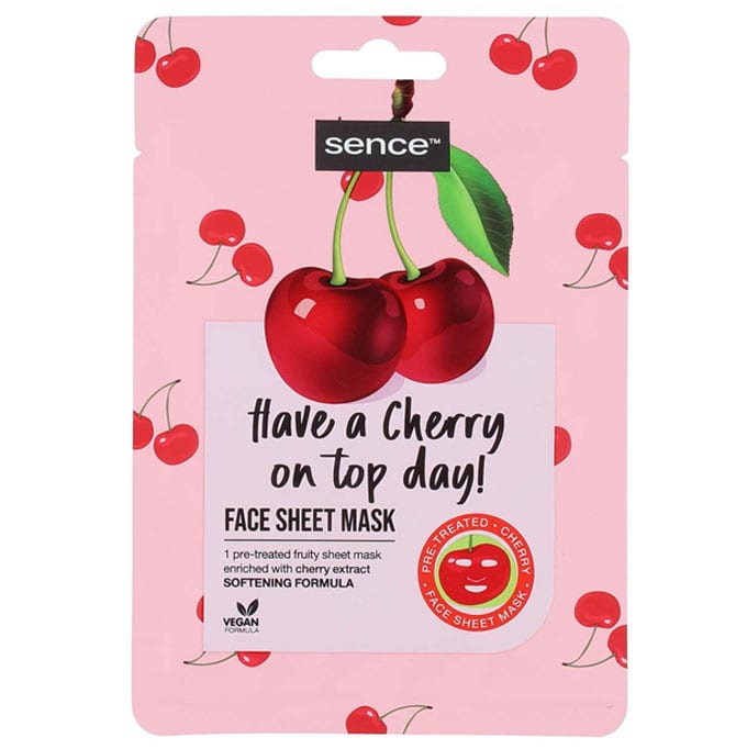 Sence Face Mask Have a cherry 20ml قناع الوجه سينس، متوفر بحجم 20 مل