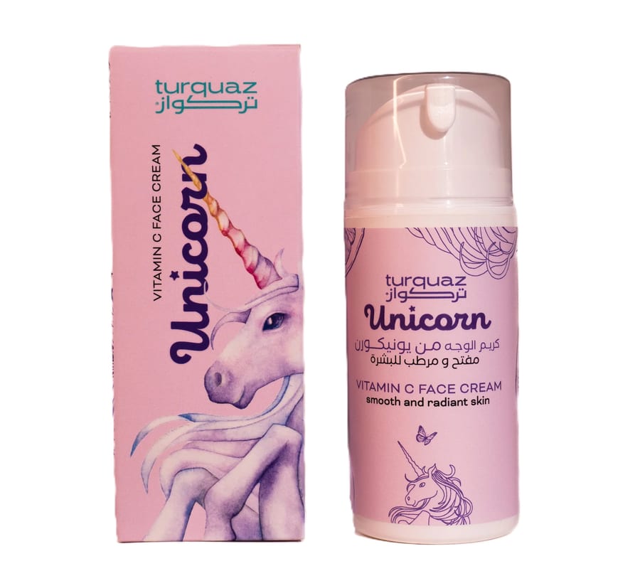 Unicorn Vitamin C Face Cream Smooth & Radiant Skin - 100ml | يونيكورن كريم الوجه بالفيتامين سي - 100 مل