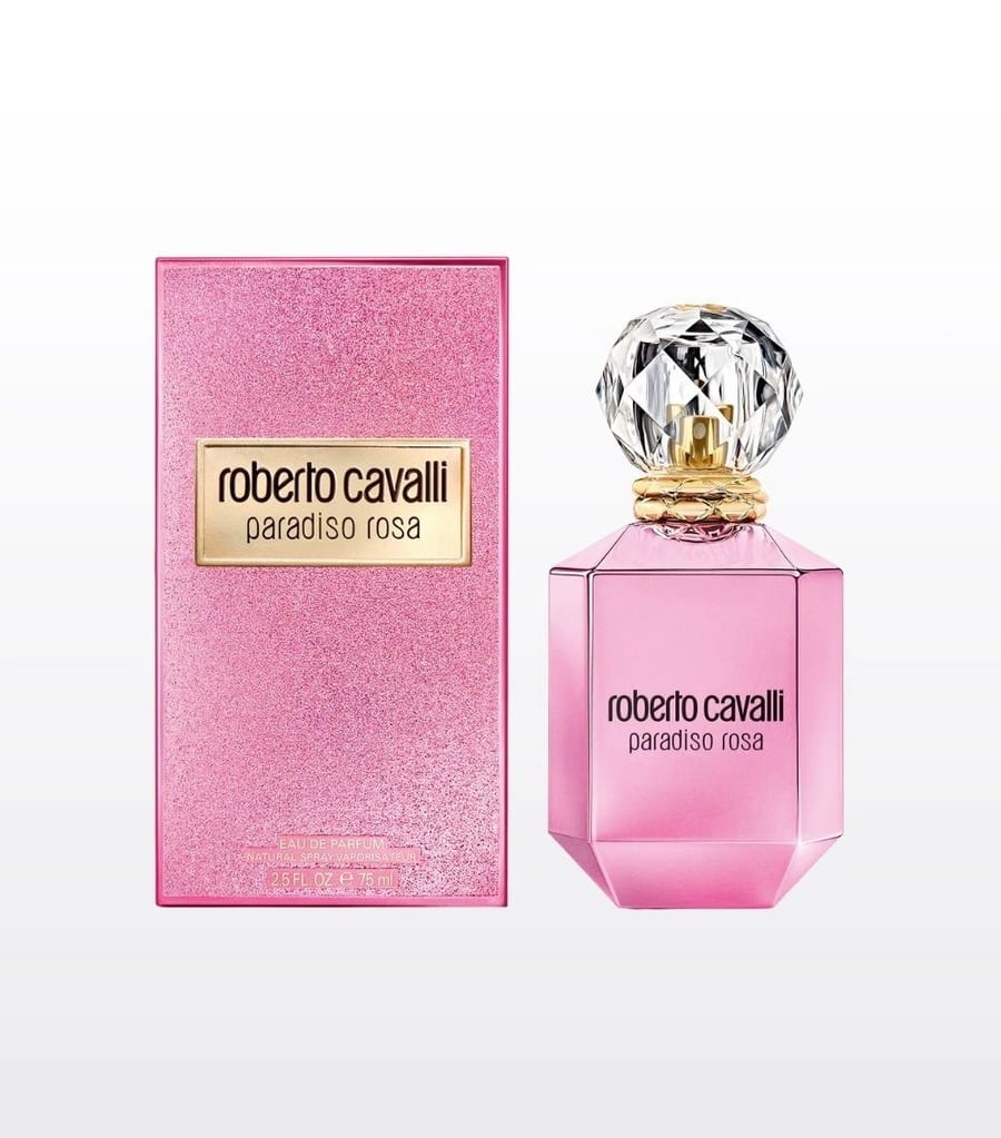 Roberto Cavalli Ladies Paradiso Rosa EDP Spray 2.5 oz عطر روبرتو كافالي باراديسو روزا للسيدات 75 مل
