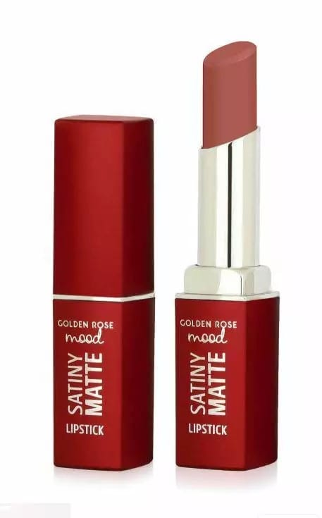 Golden Rose Mood Satiny Matte lipstick كولدن روز احمر شفاه مود ساتيني مات