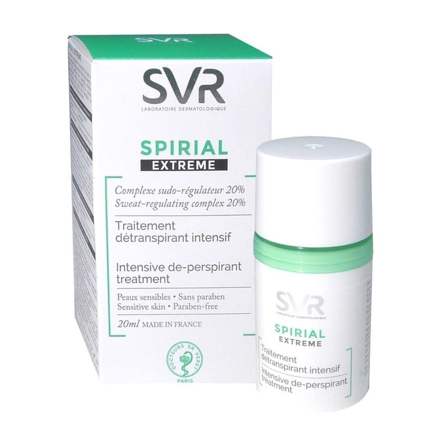 مزيل عرق رول علاج التعرق المكثف من إس في ار – SVR Spirial Extreme Intensive De Perspirant Treatment 20ml