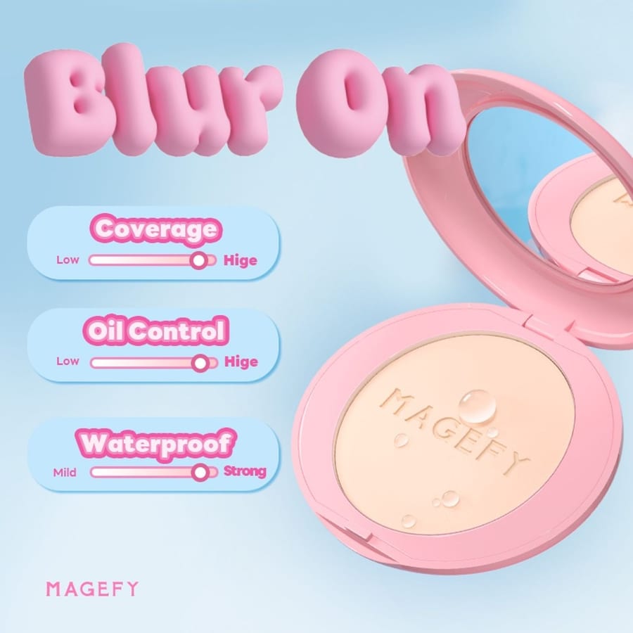 Magefy Blur Matte Powder Foundation كريم اساس بودرة ماجيفي بلور مات MF-F03