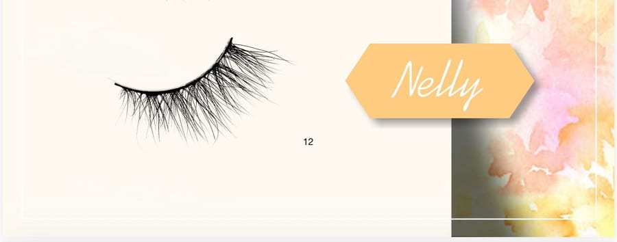 رموش لاصقة برتي لاشز pretty lashes Nelly
