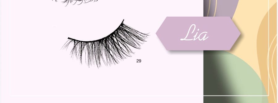 رموش لاصقة تيد ted lashes Lia