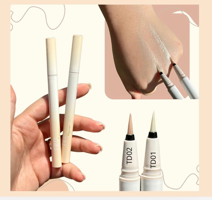 تيد قلم لاينر كلتر ted liquid lyingsikworm pen