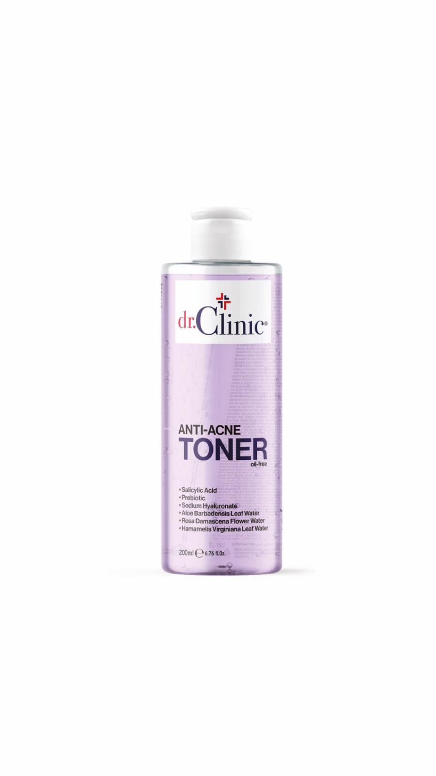 DR.CLINIC ANTI-ACNE TONER 200ml تونر منظف للبشرة من دكتور كلينك
