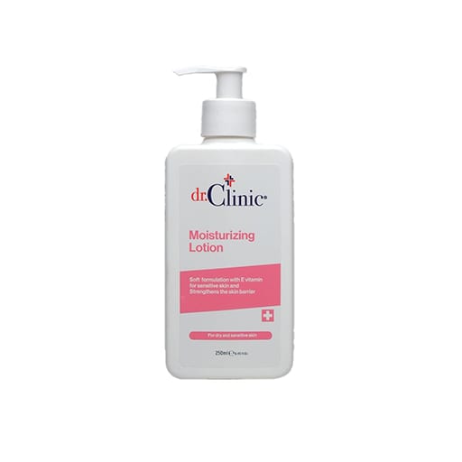 دكتور كلينك لوشن مرطب للوجه والجسم للبشرة الجافة والحساسة Moisturizing Lotion for Dry & Sensitive Skin
