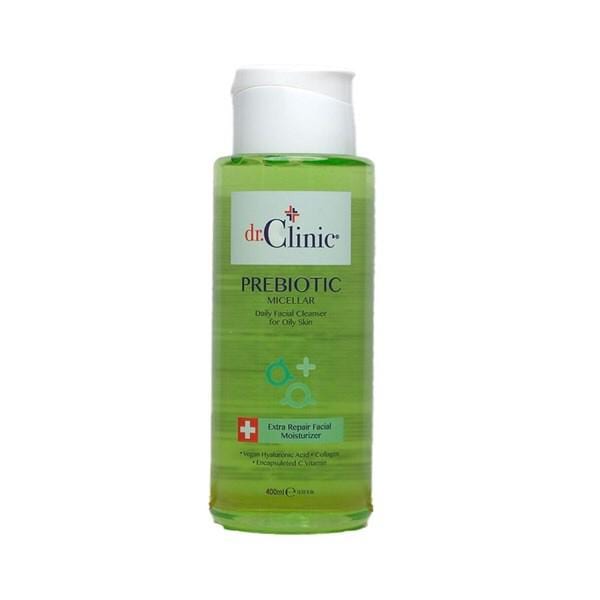 DR.CLINIC PREBIOTIC MICELLAR 400ml منظف يومي للبشرة الدهنية من دكتور كلينك
