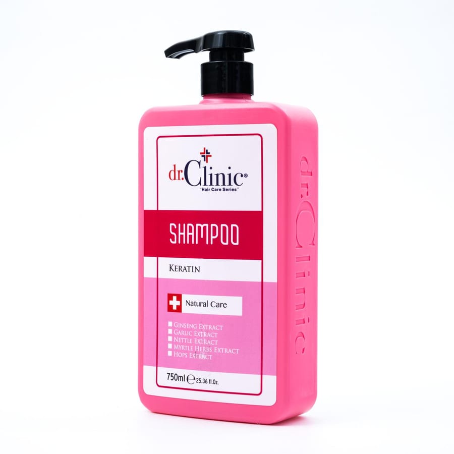 DR.CLINIC SHAMPOO KERATIN 750ml دكتور كلينك شامبو للشعر بالكرياتين
