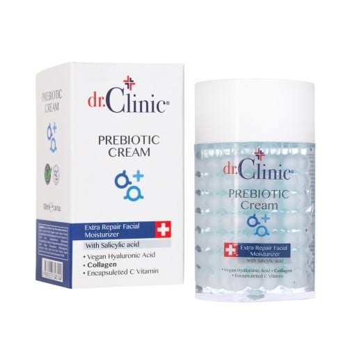 DR CLINIC Prebiotic Cream Extra Repair Moisturizer with Salicylic Acid دكتور كلينيك كريم مرطب للبشرة بالسالسلك أسد