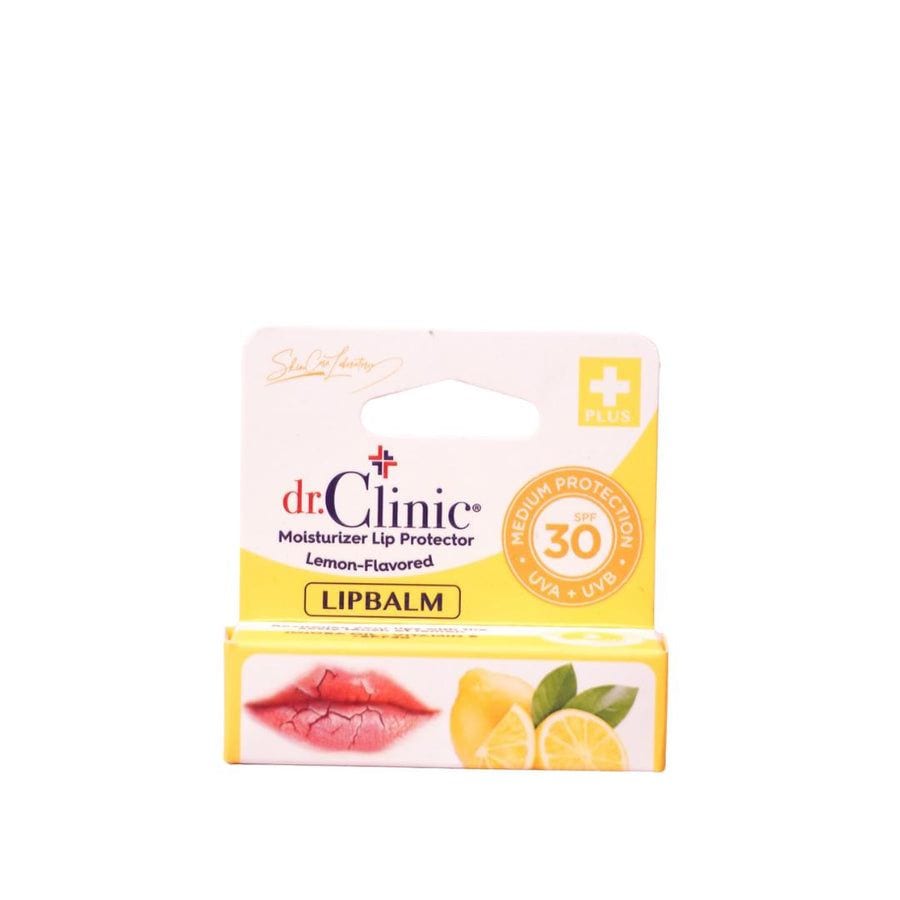 DR.CLINIC LIP BALM MOISTURIZER 4g دكتور كلينك بالم مرطب للشفاه نكهة الليمون