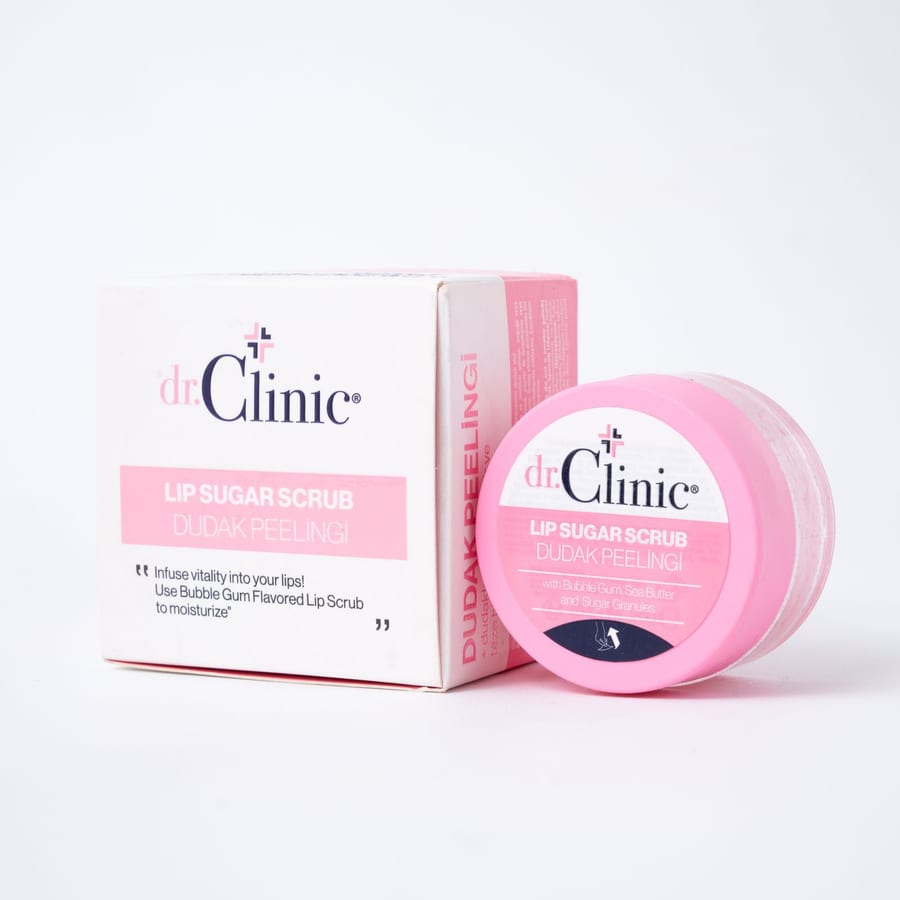 DR.CLINIC LIP SUGAR SCRUB مقشر بالسكر للشفاه دكتور كلينيك