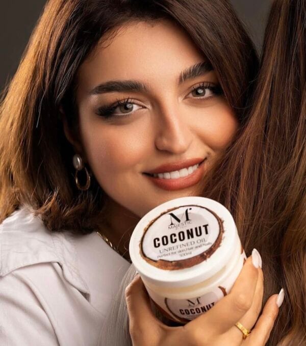 MAJESTIC BY FATY COCONUT OIL 300ml ماجيستك باي فاتي زيت جوز الهند