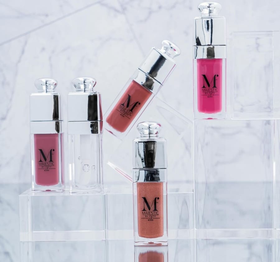 Majestic by faty lip gloss ماجيستك باي فاتي ملمع شفاه